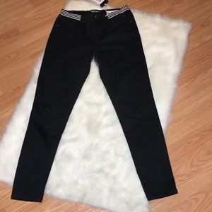 Almost Famous mid rise skinny black denim